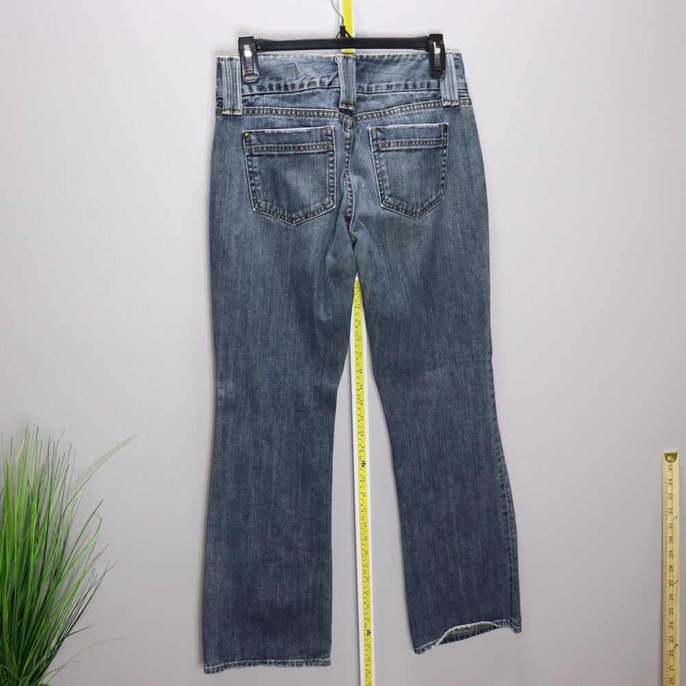 GAP Curvy Bootcut Jeans Size 4 Medium Wash Stretch Denim